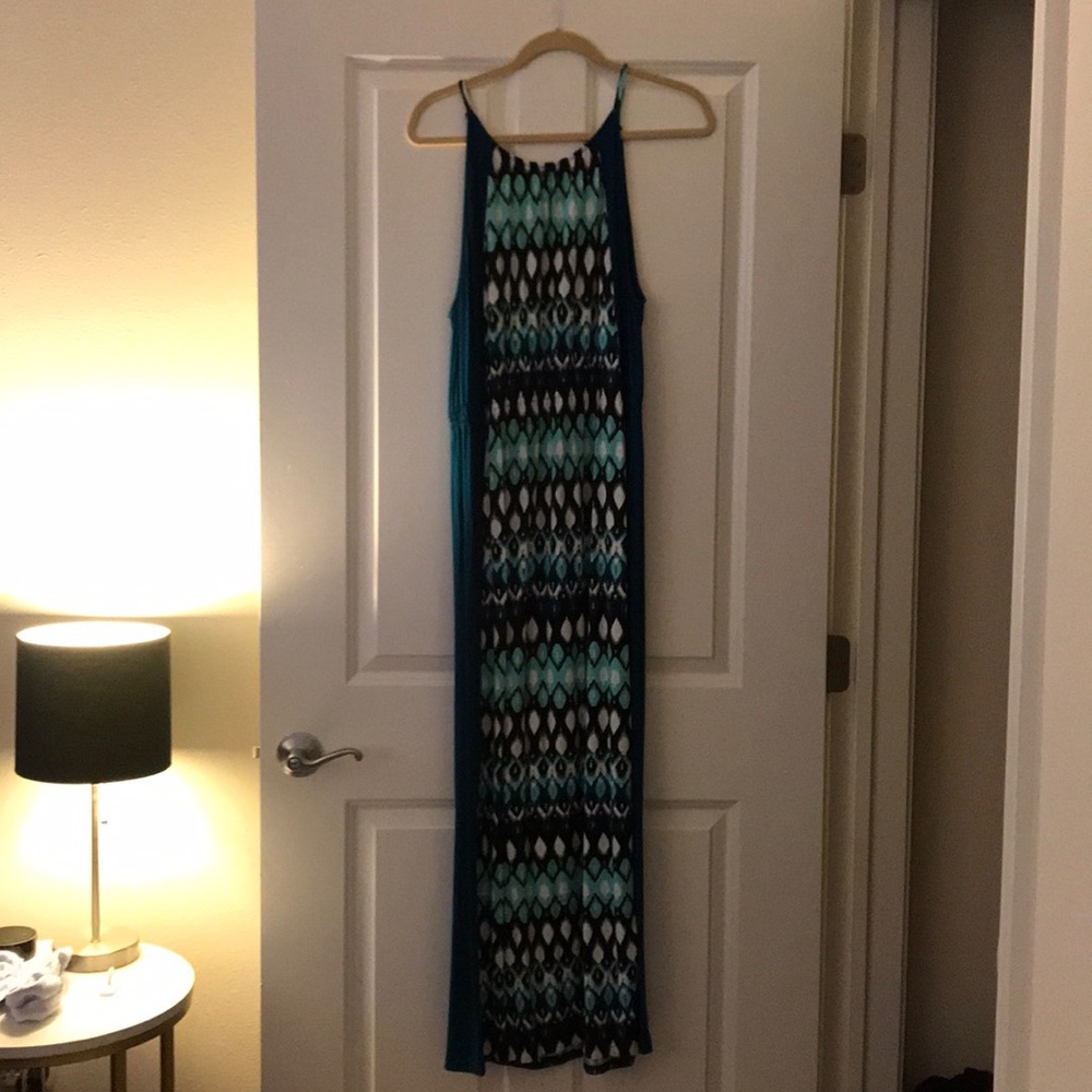 Patterned Maxi Dress